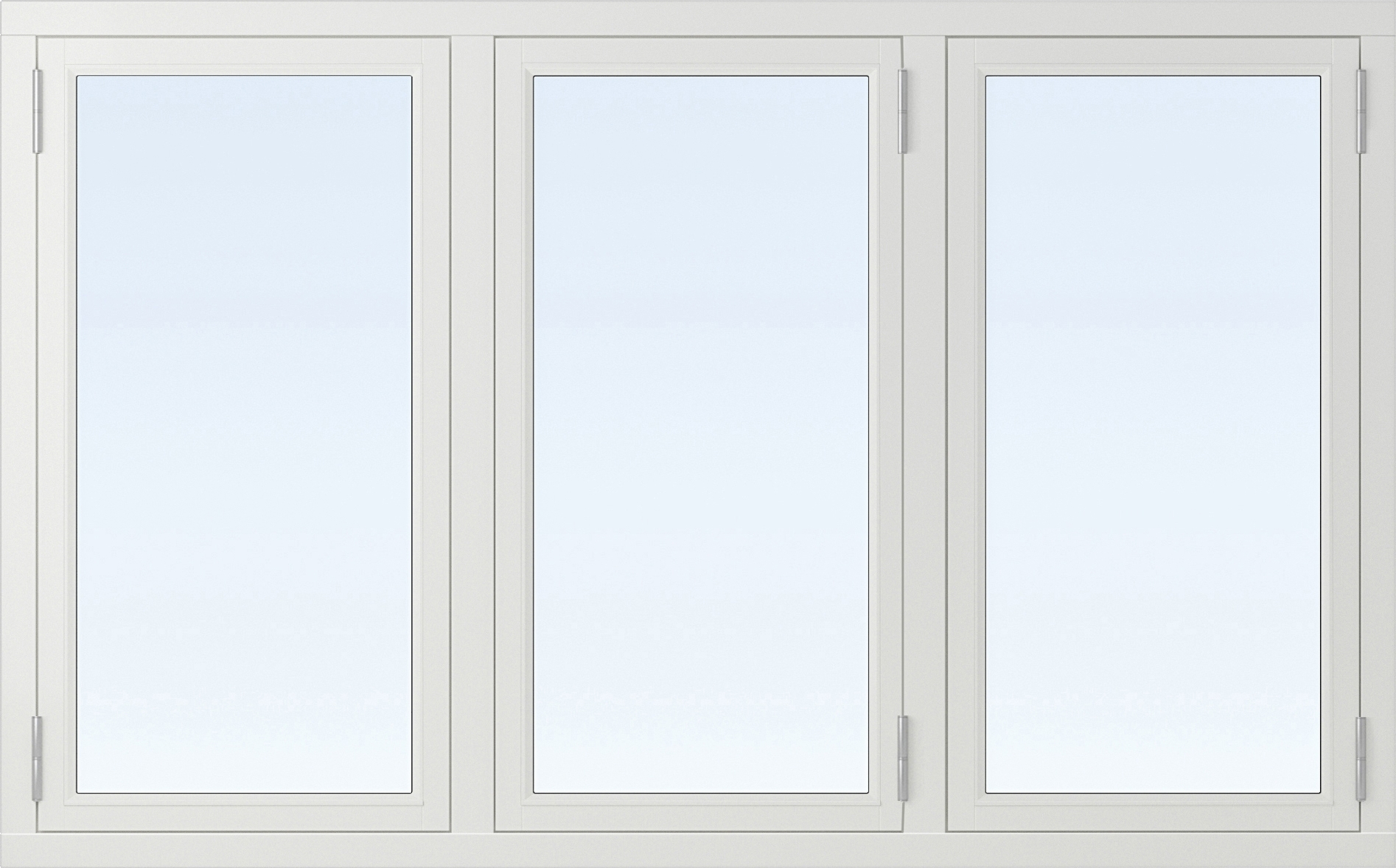 2-glasfönster Trä utåtgående - 3-Luft - Vit - Outlet 2-glasfönster Trä utåtgående - 3-Luft - Vit - Outlet