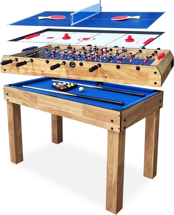 Multispelbord 4-i-1 med tillbehr