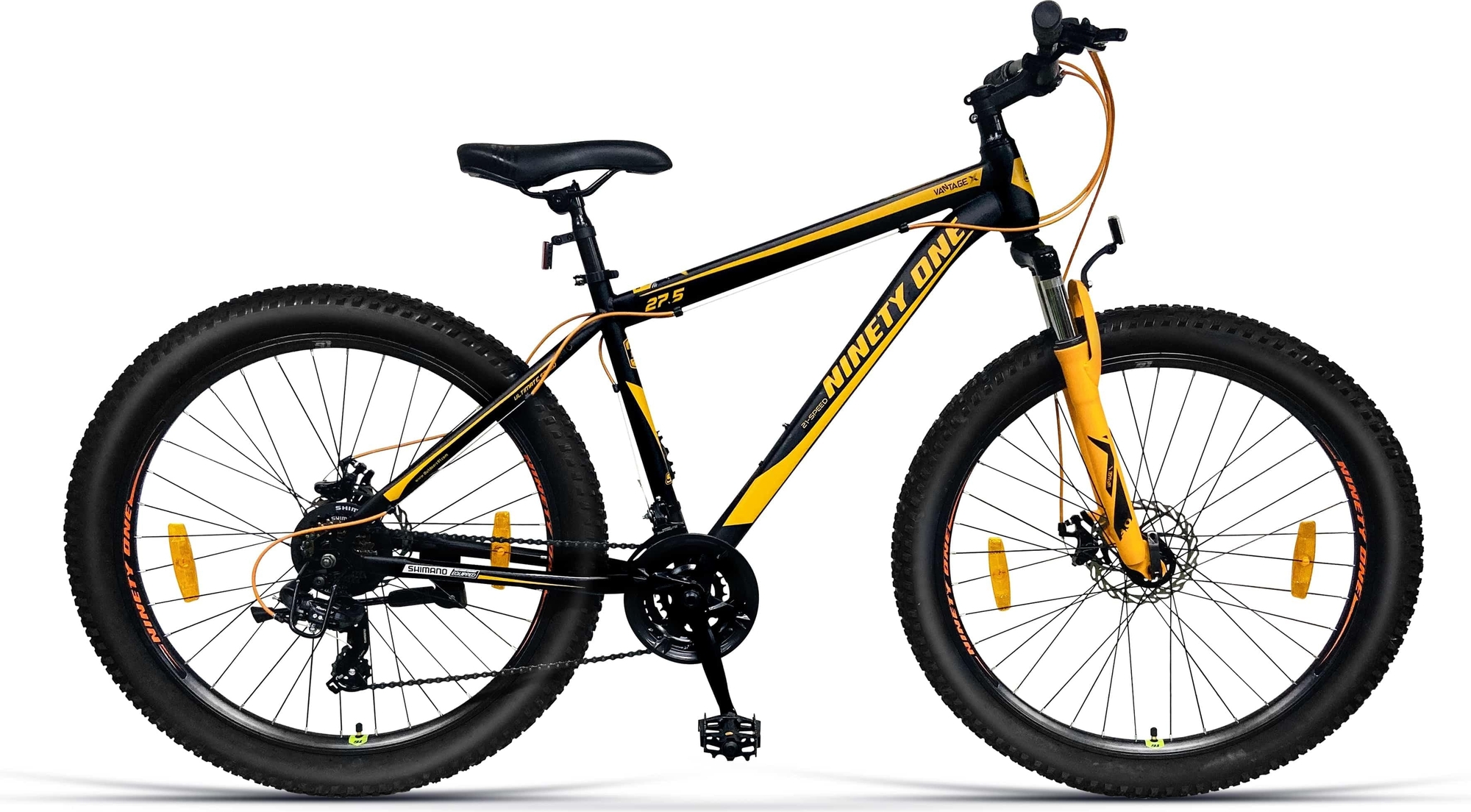 Mountainbike 27.5” Vantage 21 växlar - Svart/orange Mountainbike 27.5” Vantage 21 växlar - Svart/orange