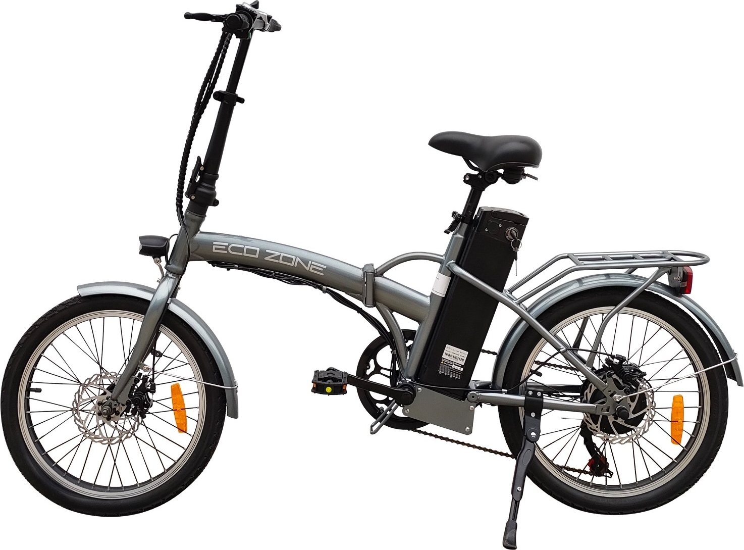 Elcykel Fatbike Eco Zone Grå Elcykel Fatbike Eco Zone Grå