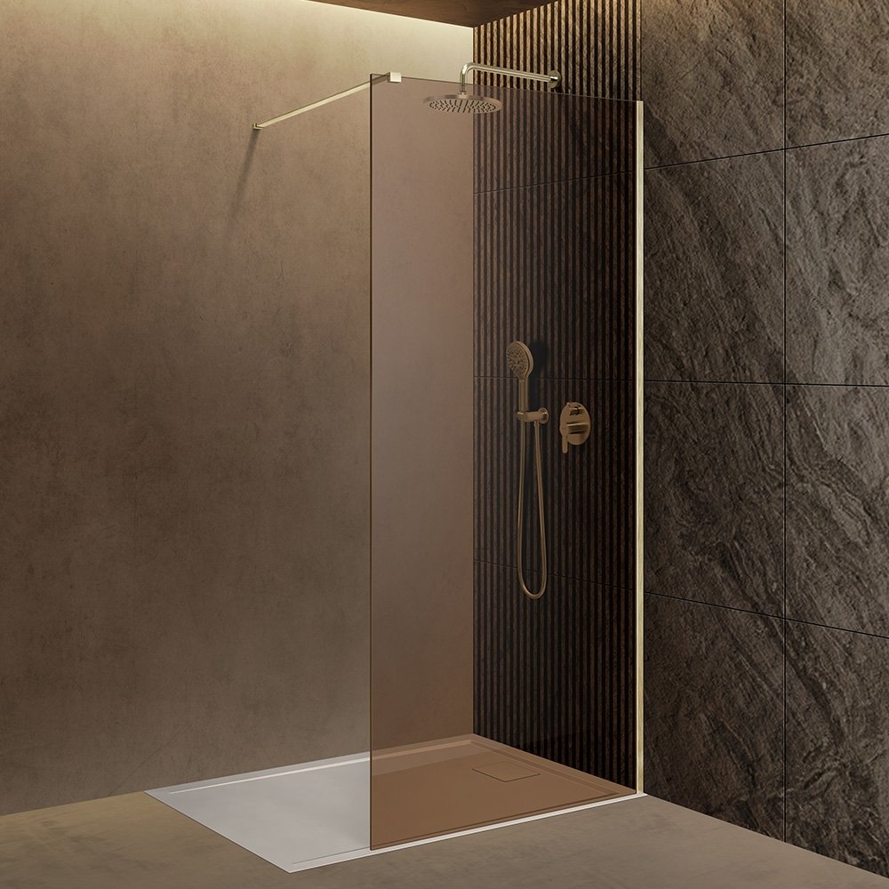 Duschvägg Zen - Brons Duschvägg Zen - Brons