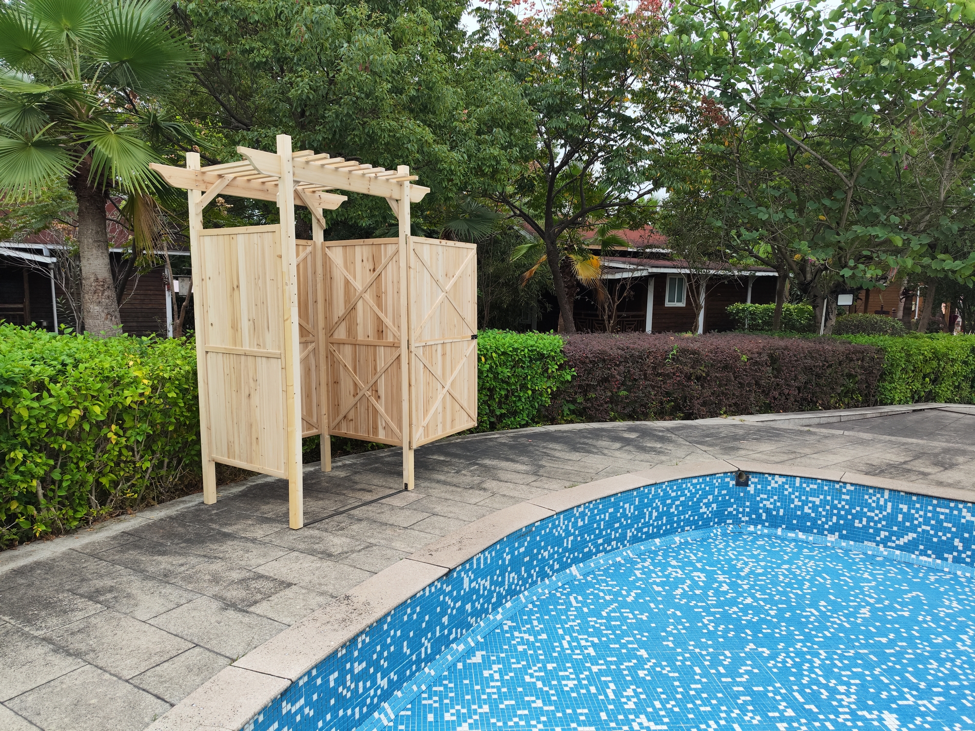 Uteduschbås - 90x155x225 cm Uteduschbås - 90x155x225 cm