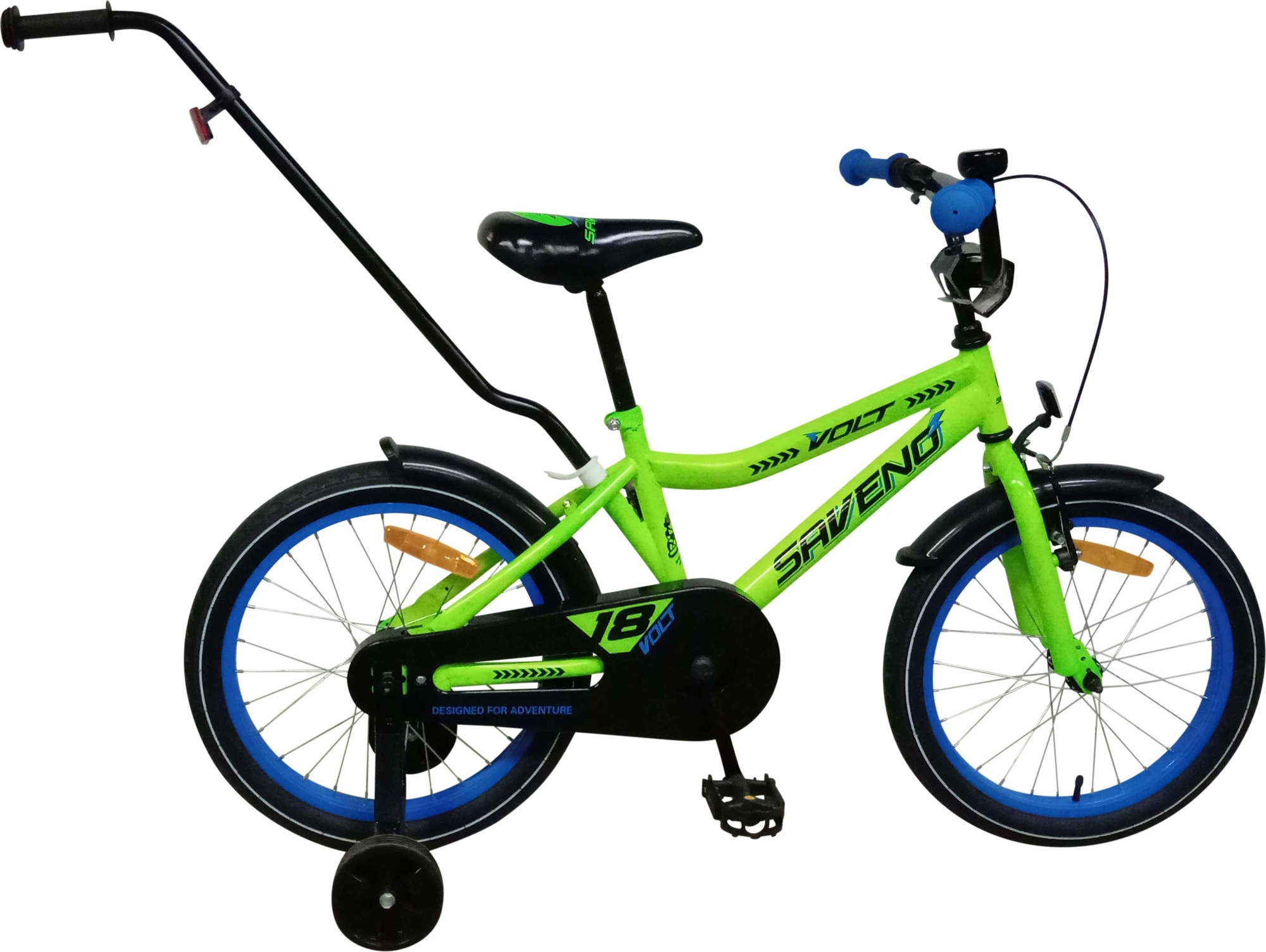 Barncykel Volt 16\\\" - Grön/blå Barncykel Volt 16\\\" - Grön/blå