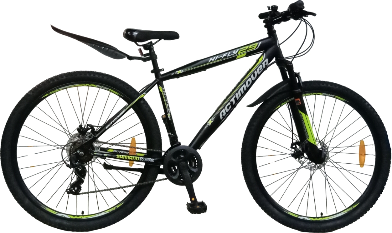 Mountainbike Hi-Fly 29" - Schwarz/Gr�n