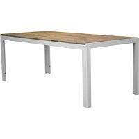 Balsjö matbord – Vit/akacia Balsjö matbord – Vit/akacia