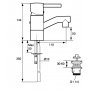 FM Mattsson Tvttstllsblandare Garda Krom - 9653-0000