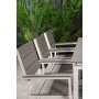 Prssebo Matgrupp (160x100) - Vit/Gr - 6 Stolar