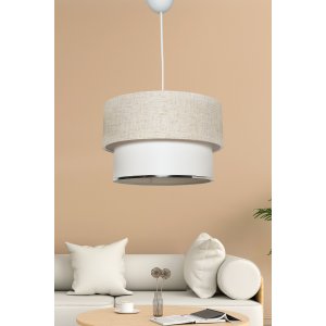 Taklampa Aviz - Cream/vit