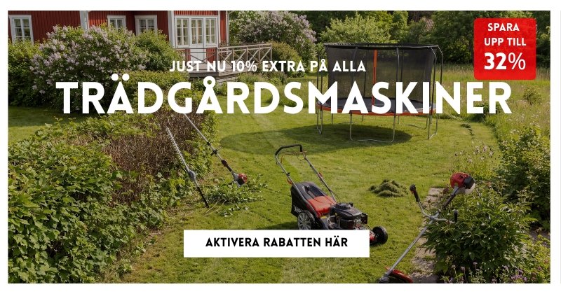 Tr�dg�rdsmaskiner p� erbjudande
