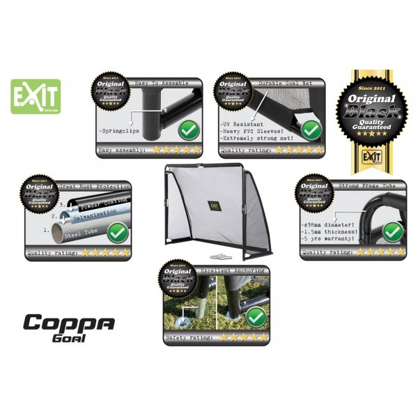 Fotbollsmål Coppa - 220 x 170 cm Fotbollsmål Coppa - 220 x 170 cm
