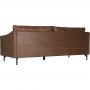 Vintage sofa 3-personers brun 223 cm Vintage sofa 3-personers brun 223 cm