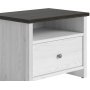 Salvador s�ngbord - Vit/svart