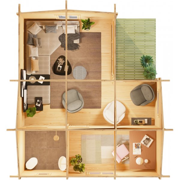 Fritidshus Esther C - 53 m�