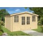 Friggebod Dallas - 10,6 m� - 28 mm tr�