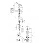 Grohe Ettgreppsbatteri till tvttstll, DN 15 Quadra 32631