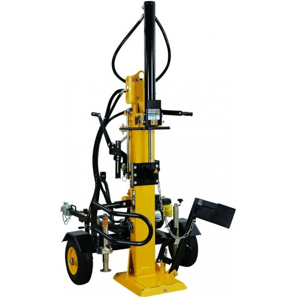 Vertikal vedklyv med dragkrok - 4100W