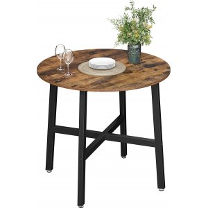 Matbord �80 cm - Brun/svart