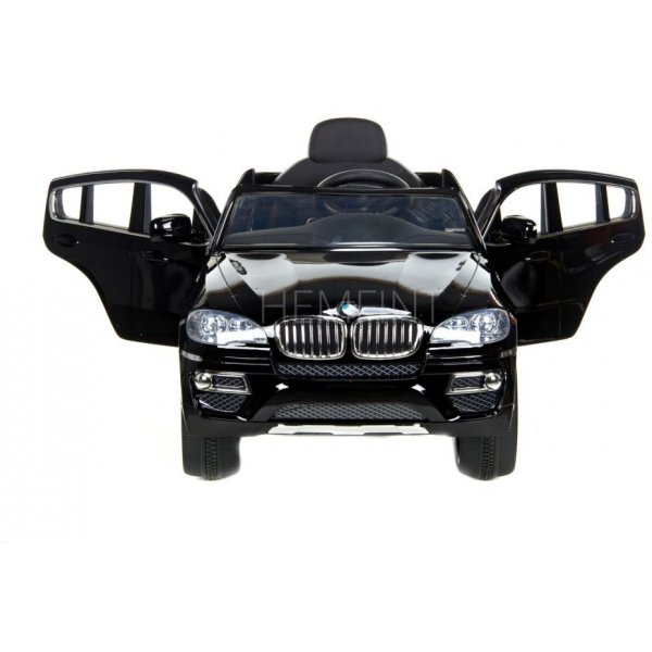 Svart BMW X6 f�r barn - Med fj�rrkontroll