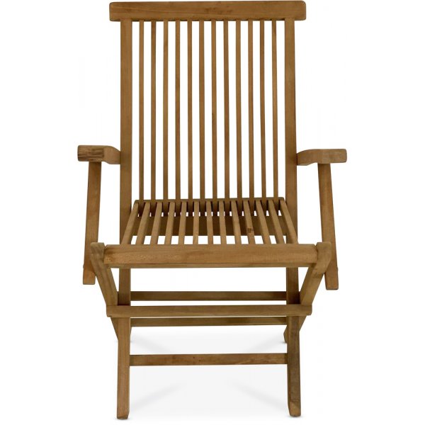 Saltö - Tiikkipuutuoli käsinojilla + Puhdistussuihke ulkokalusteisiin Saltö - Tiikkipuutuoli käsinojilla + Puhdistussuihke ulkokalusteisiin