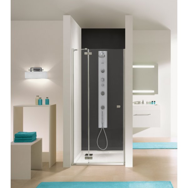 Duschdrr Free Line - 6mm glas (gavel + drr H 195 cm) 