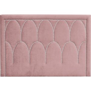 Dalar� s�nggavel 180 cm - Rosa sammet