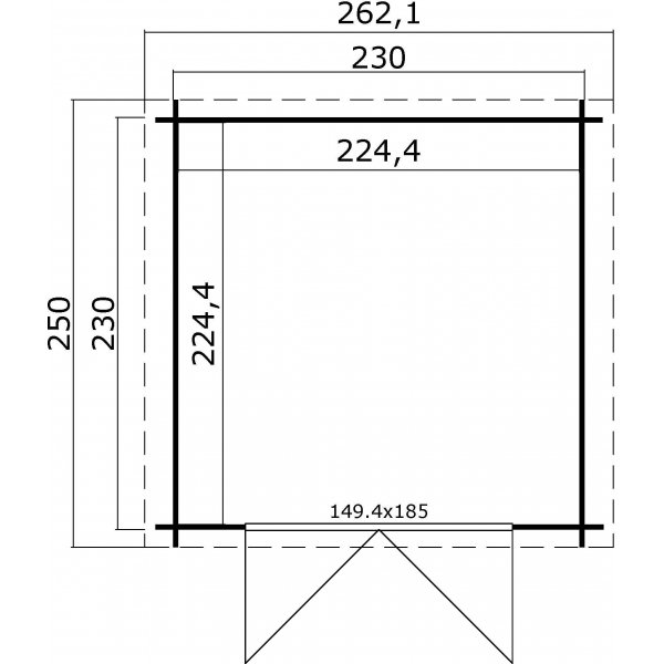 F�rr�d Ingrid B - 5,0 m� - 28 mm tr�