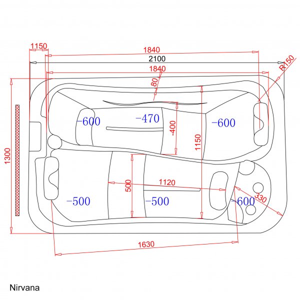 Spabad Nirvana - 2 personer Spabad Nirvana - 2 personer