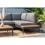 Lifestyle Garden Topaz Loungegruppe mit Tagesbett - Grau/Teak Lifestyle Garden Topaz Loungegruppe mit Tagesbett - Grau/Teak