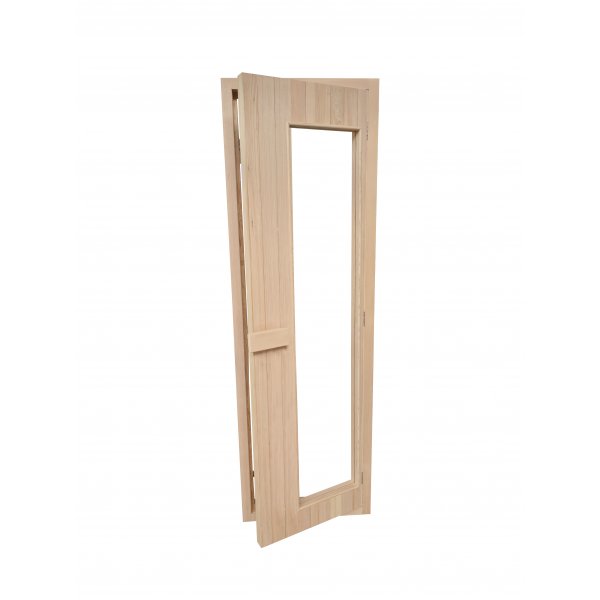 Bastud�rr Hemlock Clear � 60�190 cm | Klarglas | FSC-certifierad