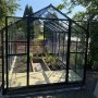 Titan V�xthus Gardeney 9,2 m� h�rdat glas aluminium frist�ende + V�xthusbord