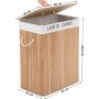 Carolin tv�ttkorg 100 l - Bambu