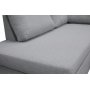 U-soffa Solna XL med f�rvaring - 367 cm - ljusgr�