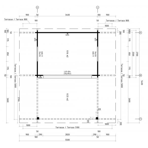 Fritidshus Nora C - 28 m² Fritidshus Nora C - 28 m²