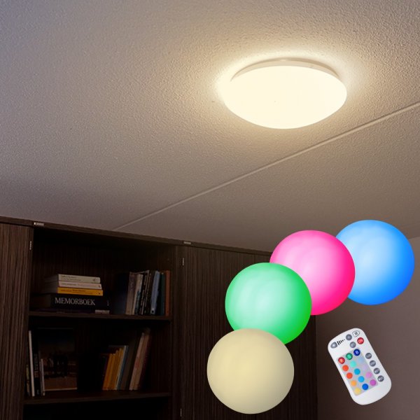 Plafond med RGB styrfunktion Plafond med RGB styrfunktion