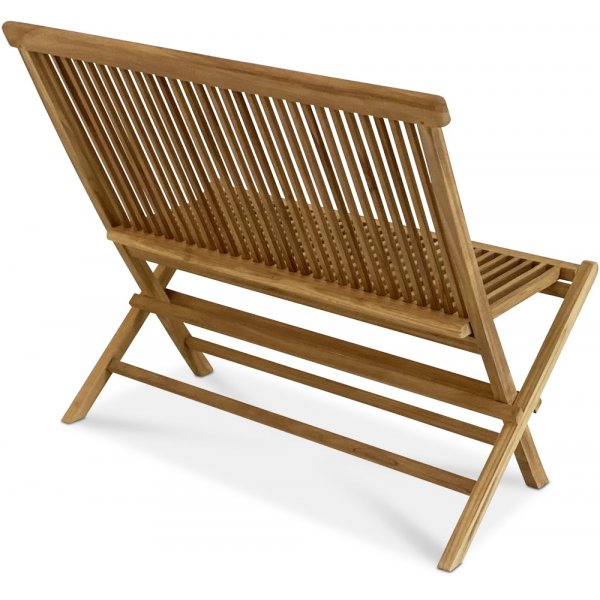 Saltö taitettava teak ulkosohva + Tekstiilien kyllästäminen ulkokalusteisiin Saltö taitettava teak ulkosohva + Tekstiilien kyllästäminen ulkokalusteisiin