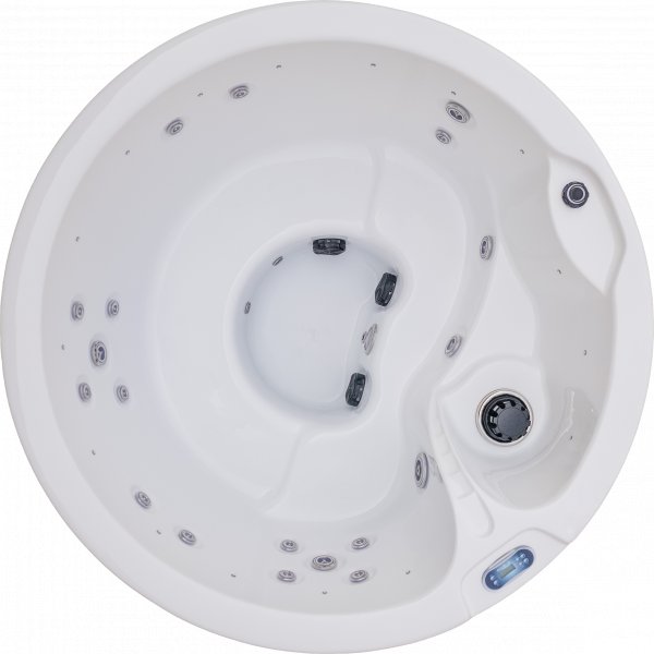 Spabad Aurora – 5 sittplatser (190×190 cm) Spabad Aurora – 5 sittplatser (190×190 cm)