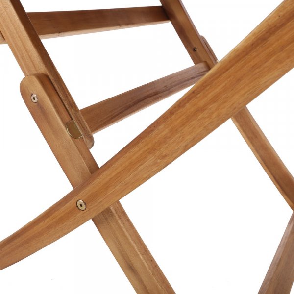 Matgrupp Acacia rund 100 cm, inkl. 4 stolar