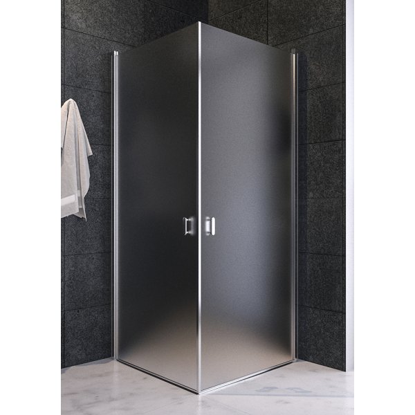 Duschecke Vesuvius - Aluminium