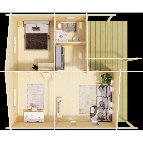 Sommerhus Gustav - 60 m² Sommerhus Gustav - 60 m²