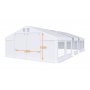 Partytlt i PVC - 6 x 70 m