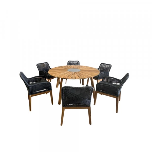 Udend�rs spisebordss�t | 6 s�der | Akacietr� | Florida