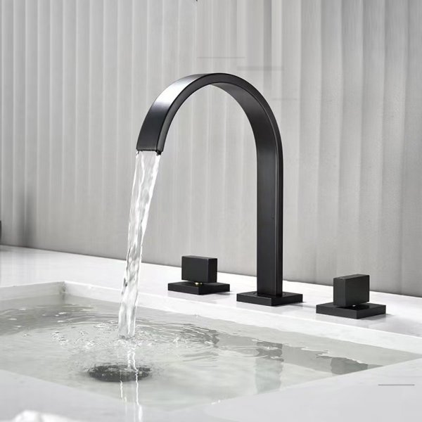 Badewannenarmatur Clover - Schwarz Badewannenarmatur Clover - Schwarz