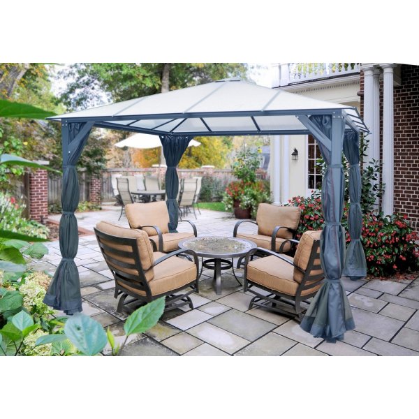 Paviljong Martina - Tak i polykarborat Paviljong Martina - Tak i polykarborat