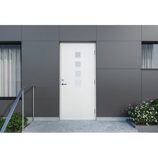 Ytterdörr Köpenhamn - med glas Ytterdörr Köpenhamn - med glas