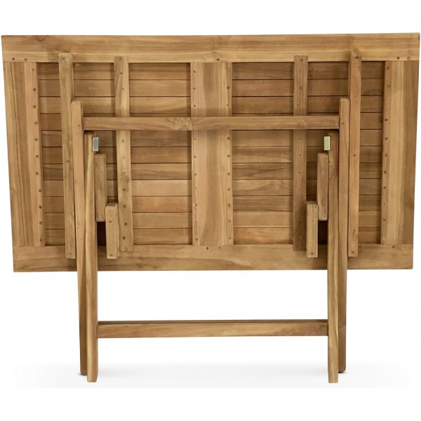 Saltö - Sammenklappeligt spisebord i teak 120x80 cm Saltö - Sammenklappeligt spisebord i teak 120x80 cm