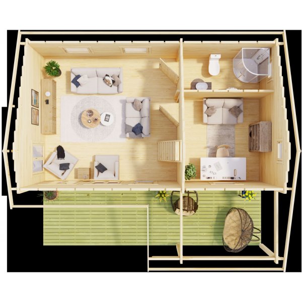 Fritidshus Barbro B - 39,6 m² Fritidshus Barbro B - 39,6 m²