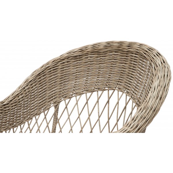 Marbella lænestol i rattan - Natural Marbella lænestol i rattan - Natural