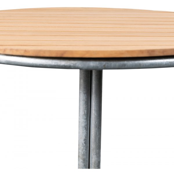 M�llan runder Tisch �70 cm - Teakholz