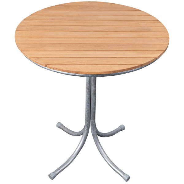 M�llan runder Tisch �70 cm - Teakholz