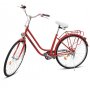 Damcykel Classic 26\\\" - Rd & vit